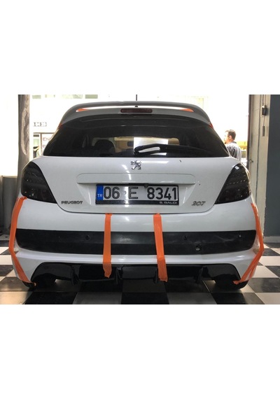 Peugeot 207 Spoiler  Fiber