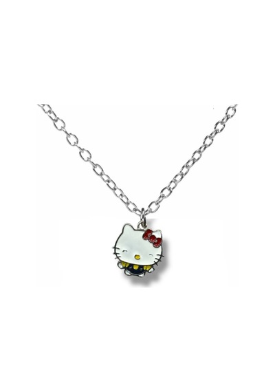 Hello Kitty Mini Figürlü Kolye 60 Cm Zincirli Sevimli Ve Kompakt Karakter Takısı Çok renkli