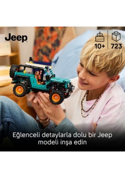 10 Yaş Ve Üzeri Çocuklar İçin Jeep Wrangler Rubicon Oyuncak Seti