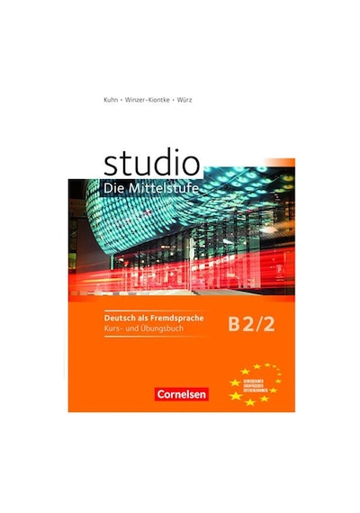 Studio Die Mittelstufe B2.2 Kursbuch Übungsbuch Mit Cd -Cornelsen