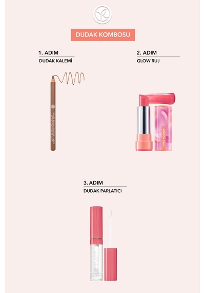 Yves Rocher Ultra Besleyici Işıltı Veren Glow Ruj-05 Gelincik Kırmızısı-64803