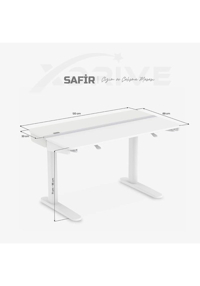 Safir Yükseklik Ayarlı Çizim Ve Çalışma Masası Genel
