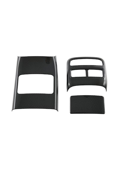 Red Lion Parts Byd Seal Awd Karbon Fiber Görünüm Arka Hava Menfezi Kaplama Abs