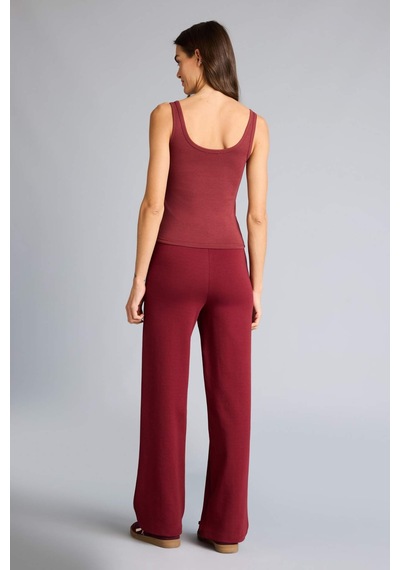 Defacto Straight Fit Kalın Sweatshirt Kumaşı Pantolon F8513ax25aubr248 Bordo-br248
