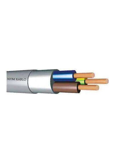 3x2.5 Nym Kablo %100 Bakır