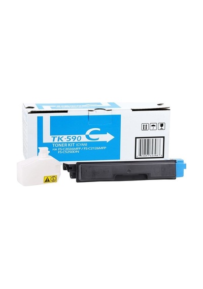 Kyocera Mita Tk-590 Smart Mavi Toner Fs-C 2026-2126-2526-5250-602