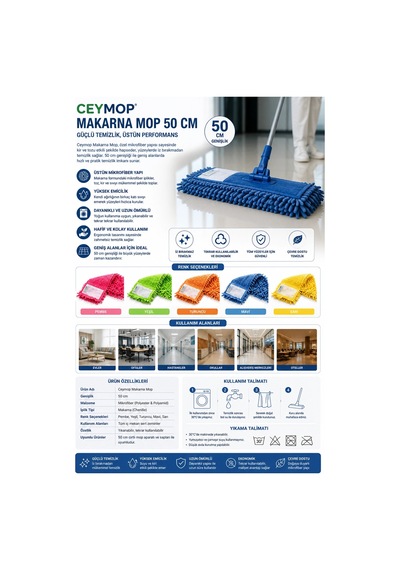 Ceymop Makarna Mop 50 Cm