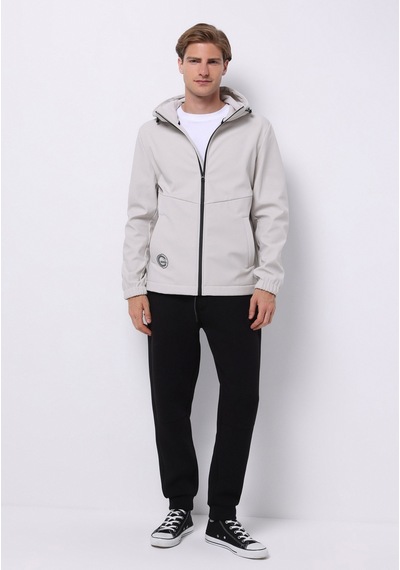 Colin's Colins Slim Fit Erkek Taş Yağmurluk Cl1076148 Q1.v1 Stn Taş
