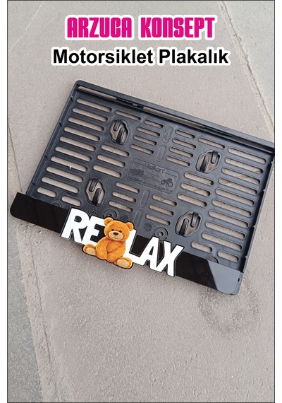 Pleksi Motor Plakalık Relax Motorsiklet Plakalık Motor Plakalığı Pleksi Motorsiklet Plakalığı