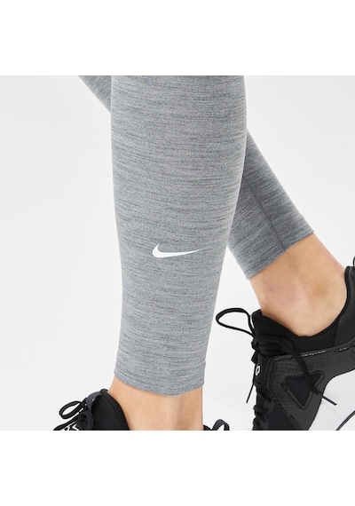 Nike W One Dri-fıt Hr Tght Gri Kadın Tayt Gri