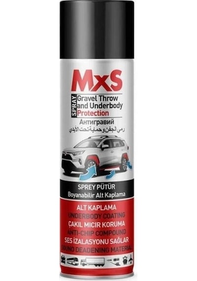 Mxs Sprey Pütür Siyah 400ml
