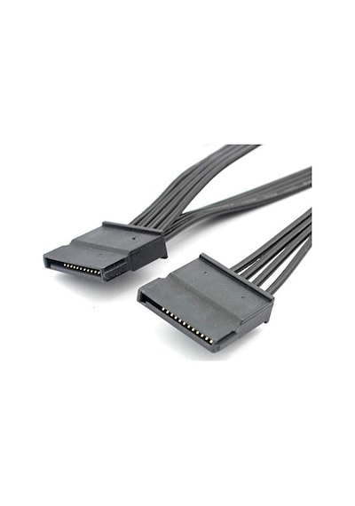 4355 Molex İde 4 Pin To 5 Port Sata Power Hdd Güç Çoklayıcı Kablosu