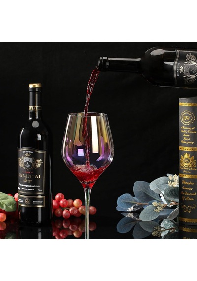 Tr Şarap Kadehleri 2'li Set, 22 Oz El Üflemeli Beyaz Ve Kırmızı Şarap Kadehleri. Kurşunsuz Premium Kristal Yanard Genel
