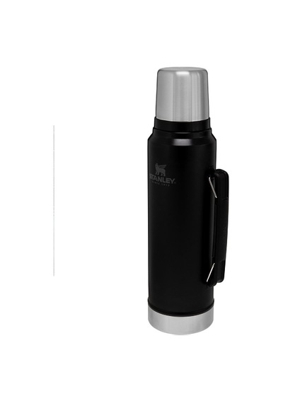 Stanley Classic 1 L Vakumlu Çelik Termos 10-08266-002 Siyah