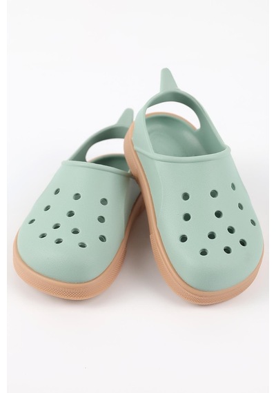 Boatilus Cloggy-b Pastelgreen/beige Çocuk Sandalet Yeşil