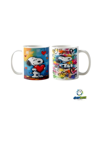 Snoopy Kupa Bardak Tek Adet K0412 Çok Renkli