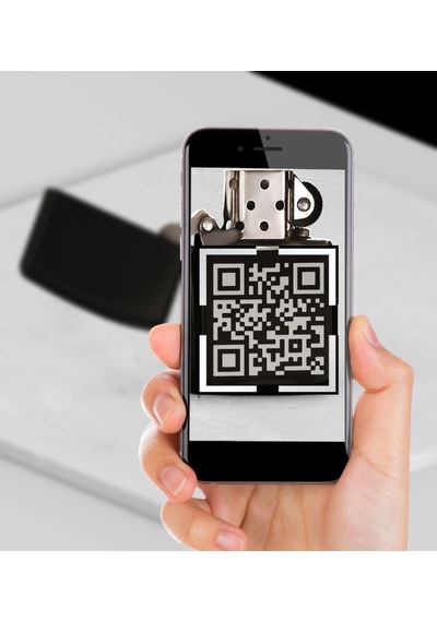 Kişiye Özel Videolu Qr Kod Benzinli Çakmak