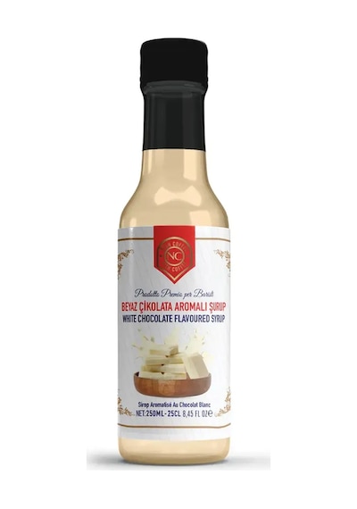 Nish Vanilya, Karamel, Beyaz Çikolata, Çikolata Aromalı Şurup 4x250 Ml - Pet Şişe