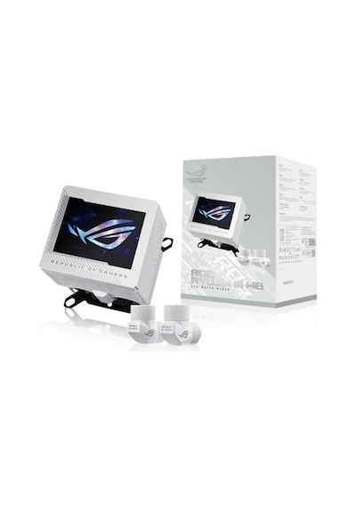 Asus Rog Ryujın Iıı Wb Cpu Su Bloğu Tam Renkli 3.5" Lcd Ekran Gömülü Vrm Fanı 178 Mikro Soğutma Kana