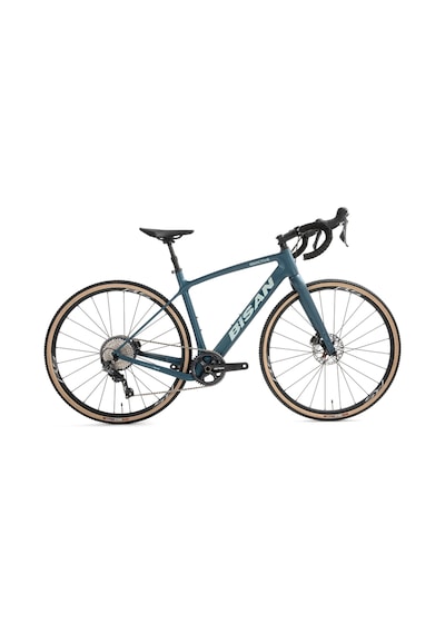 Bisan Reactive Yol Bisikleti 49 Cm Disk Fren 700c Jant 11 Vites Mat Petrol Yeşili Krem Petrol