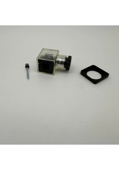 Pnömatik Valf Ventil Ledli Geniş Soket 18mm 24 Ac/dc