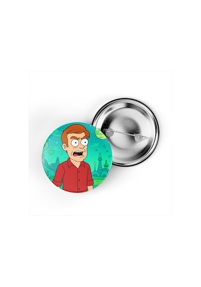 Dexter Morgan - 44 Mm İğneli Çanta Rozeti - 5 Adet Diğer