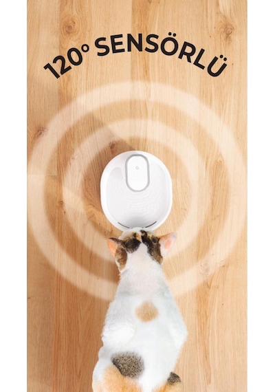Kiwi Pets Sensörlü Kedi Köpek Su Pınarı 1 Metre Algılama Mesafeli Kpf-10559
