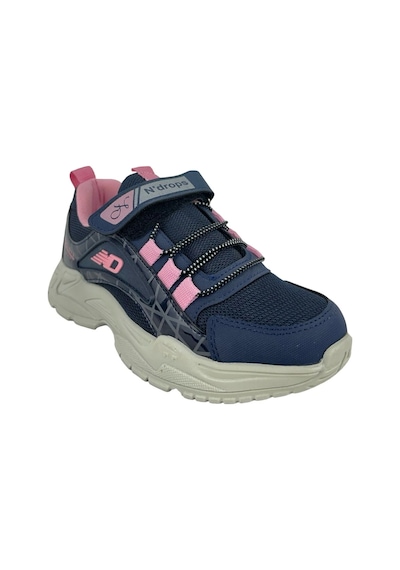 Matzeliger Mzg1236 Lacivert-pembe Kız Çocuk Günlük Rahat Spor Ayakkabı