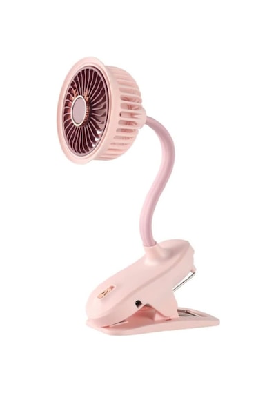 Taşınabilir Mini Klips Bebek Arabası Fanı Soğutma Ha Sirkülatöründe 360 Derece Dönebilen Klips