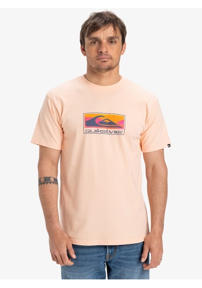 Quiksilver Quıksılver Peach Parfaıt Ev Gradıent Box Ss Erkek T-shırt Eqyzt08045-mef0 Pembe