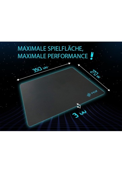Inca Imp-020 270x350x3mm Medıum Gamıng Mouse Pad 001