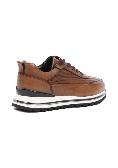 Erkek Taba Kalın Tabanlı Sneaker