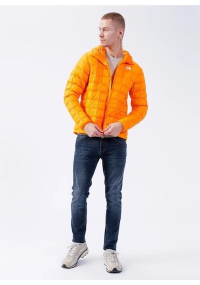 The North Face Eco Hoodie 2.0 Erkek Turuncu Kapüşonlu Mont 001