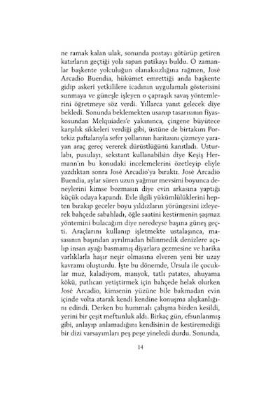 Yüzyıllık Yalnızlık - Gabriel Garcia Marquez - Can Yayınları