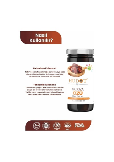 Hurma Özü Soğuk Sıkım Gurme Premıum Belirtilmemiş
