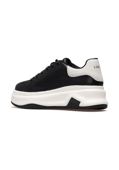 Lufian April Kadın Günlük Sneaker Spor Ayakkabı 25k 121230028 Z Siyah Siyah