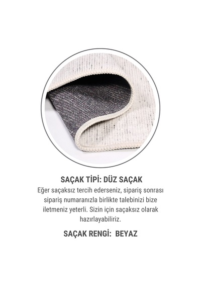 Azra Beyaz Kaymaz Taban Halı – Salon, Çocuk Odası ve Mutfak için Yıkanabilir, Yumuşak Kilim