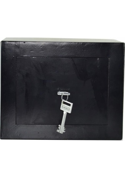 Anahtarlı Ev Ofis Kasası Çelik Kasa 30x19x27 Cm