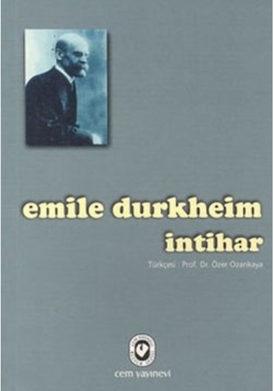İntihar Emile Durkheim Cem Yayıncılık