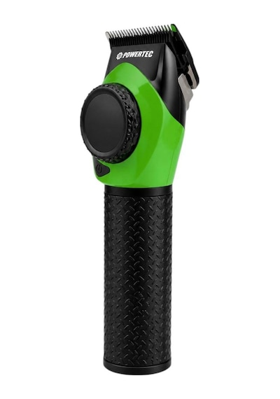 Powertec Tr-5100 Göstergeli Ayarlanabilir 9000 Rpm Hız Kaydırmaz Gövdeli Tıraş Makinesi Yeşil