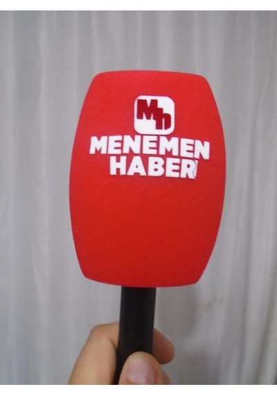 Tam Profesyonel Mikrofon Süngeri Logo Baskısı