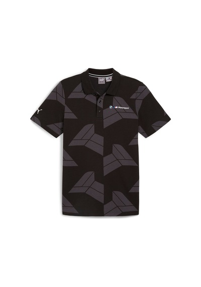 Puma Bmw M Motorsport Erkek Jacquard Polo 627463 01 Siyah