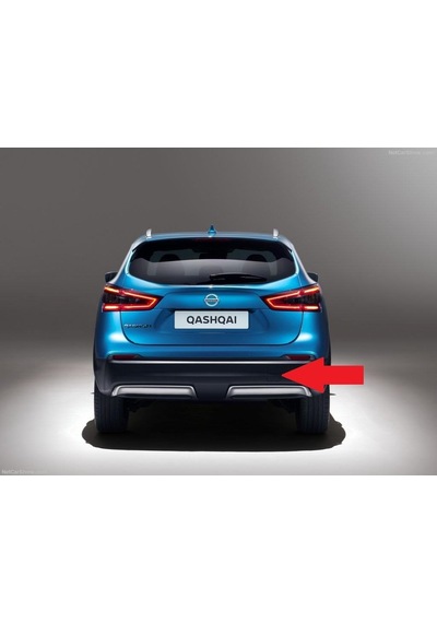 Nissan Qashqai 2018-2021 Arka Tampon Çeki Demir Kapağı 85071hv22a