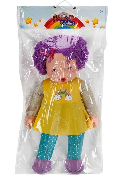 Gökkuşağı Bebekleri 70 Cm. 23471 Mor