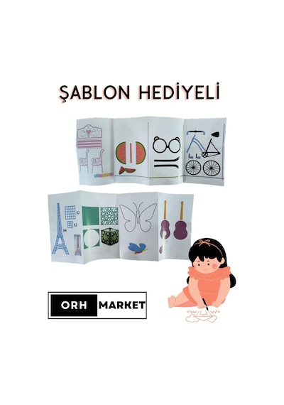 Mor 3D Kalem & Pembe Tavşan Grafik Tablet Seti – 50 Metre Filament ve USB Kablo