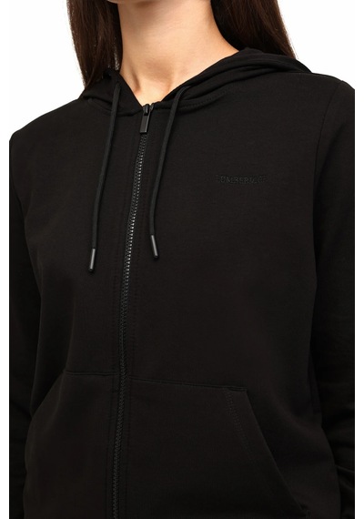Lumberjack Wb 6pr 18sn77 Full Zip Siyah Kadın Kapişonlu Sweatshirt 102696922