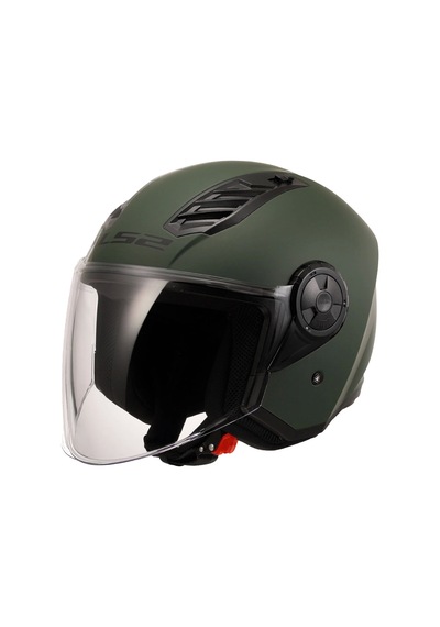 Ls2 Aırflow 2 Mat Yeşil Kask Mat Yesıl