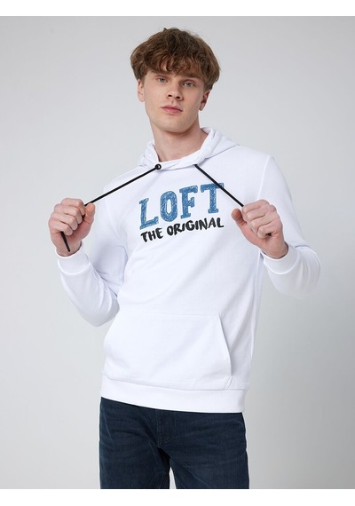LOFT Regular Fit Erkek Sweatshirt Lf2030833 Q1.v1 Beyaz