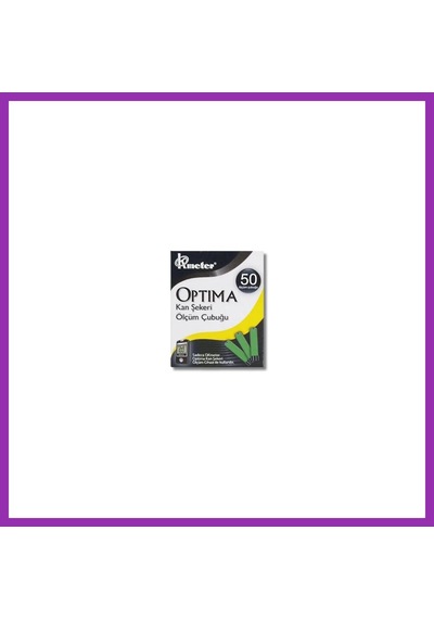 Bezos Optima Şeker Ölçüm Stripi Bty