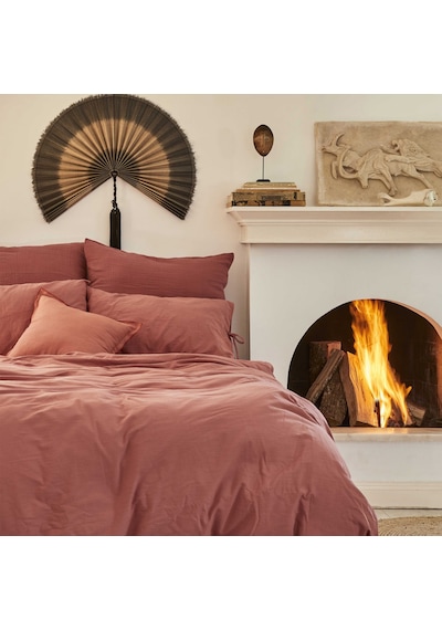 Karaca Home 4 Element Terracotta %100 Pamuk Tek Kişilik Nevresim